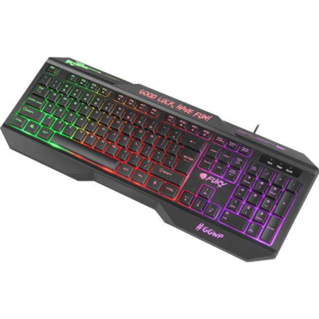 Клавиатура Fury Hellfire 2 LED Backlight USB Black (NFU-1586) - изображение 3