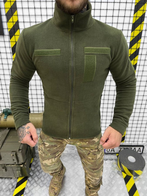 Тактическая флисовая кофта Polartec Tactical Fleece Olive M - изображение 2