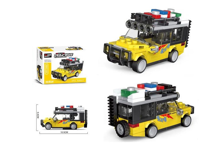 Конструктор инерционный Decool Mini Racing Внедорожник сафари - изображение 2