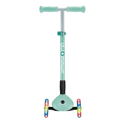 Самокат Globber Primo Foldable Lights колеса з підсвіткою до 50 кг 3+ М'ятний (432-206-3) - зображення 10