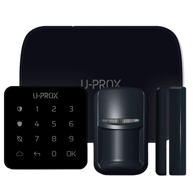 Комплект беспроводной охранной сигнализации U-Prox MP kit Black – фото ...