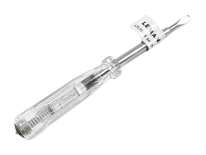 Отвертка-индикатор напряжения Lemanso LTL10066 100-1000V 4.8x165 мм - Фото 2 Отвертка-индикатор напряжения Lemanso LTL10066 100-1000V 4.8x165 мм - изображение 2