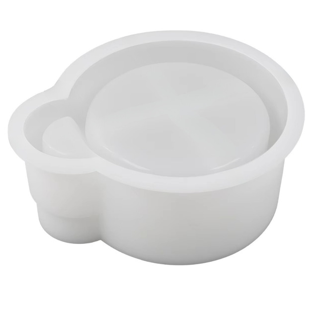 Силиконовая форма для изготовления свечей silicone mold-7 17,6 x 15 x 7 см (JDT-0845169) - изображение 2