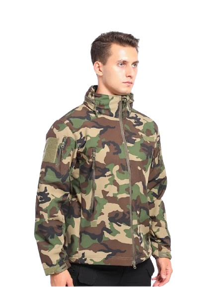 Тактична куртка Solve Woodland KT6000820 3XL Камуфляж (2413128441) - зображення 3