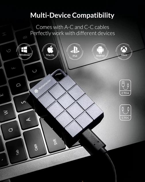 Зовнішній накопичувач Yottamaster External Solid State Drive 1TB