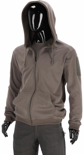 Тактический Худи на молнии милитари Casual Zipped Hoodie 281z Olive Drap XL - изображение 1