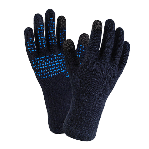 Перчатки водонепроницаемые демисезонные DexShell ThermFit 3.0 Gloves Синий размер S (Kali) - изображение 1