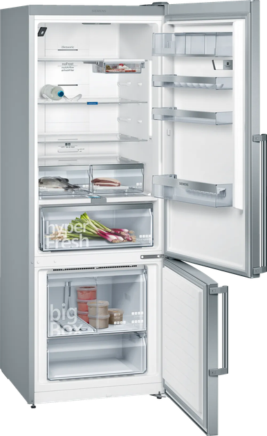 Двухкамерный холодильник Siemens KG56NHI306 - изображение 2