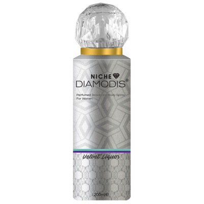 Нішевий дезодорант для жінок Niche Diamodis Velvet Liquor, 200 мл - Фото 1 Нішевий дезодорант для жінок Niche Diamodis Velvet Liquor, 200 мл - зображення 1