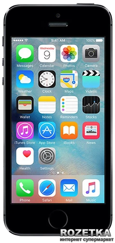 Мобильный телефон Apple iPhone 5s 16GB Space Gray (ME432UA/A