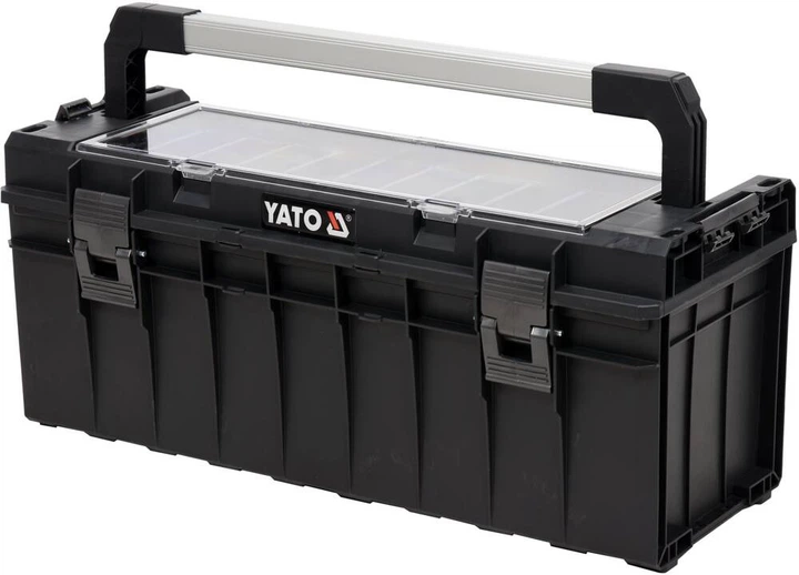 Ящик для інструментів YATO модульний TC12 S12 450x332x170 мм пластиковий (YT-091844) - зображення 4