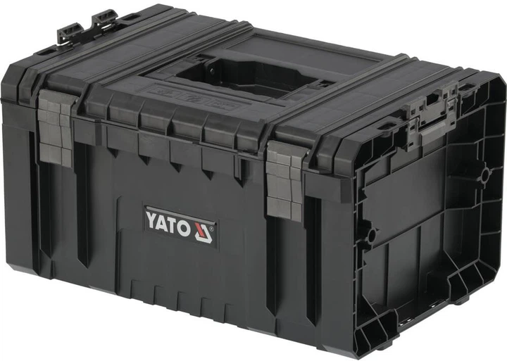 Skrzynie składane na narzędzia YATO 4 szt. 770x450x380 mm na kółkach do modułu 35B23B41G28W S12 (YT-09174) - obraz 6