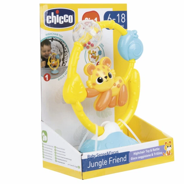 Брязкальце на присосці 2 в 1 Chicco Тропічний друг (11820.00) - зображення 5