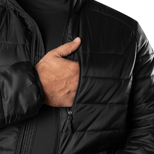 Пуховик Camotec легкий Storm Hood 2.0 Чорний S (8255(S)) - изображение 4