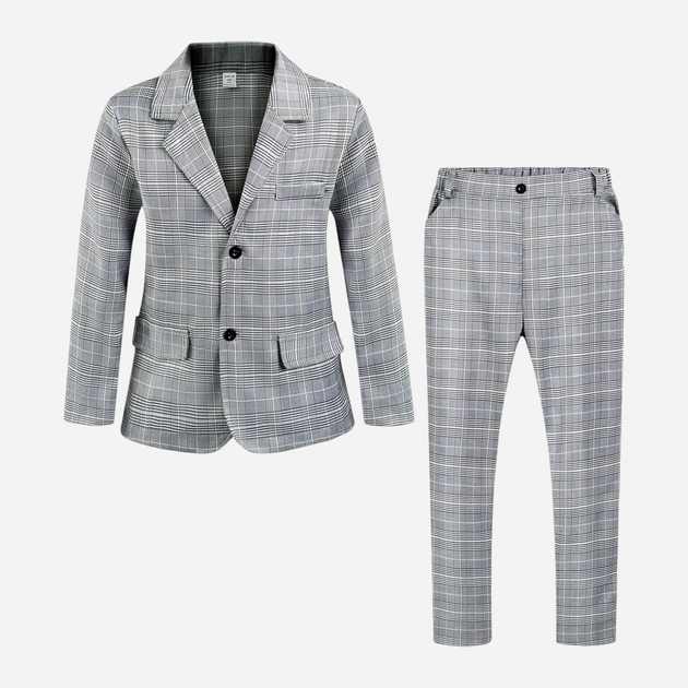Детский комплект (пиджак + брюки) для мальчика SHEIN GD-00082360 122 ...