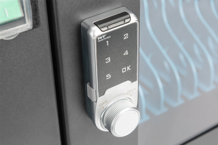 Szafa do przechowywania i ładowania Digitus Rack Cabinet 16 urządzeń USB-C Black (DN-45007) - obraz 7