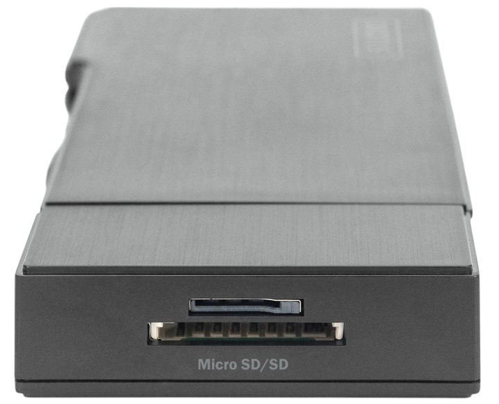 Stacja dokująca Digitus USB Type-A 7 portów Black (DA-70894) - obraz 4