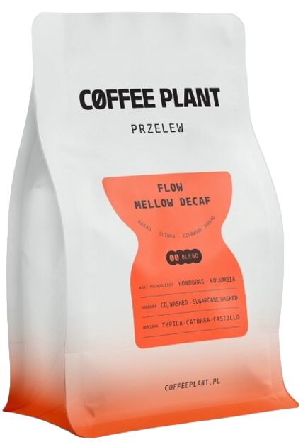 Kawa ziarnista Coffee Plant Flow Mellow Decaf 800 g (5904800240145) - obraz 1