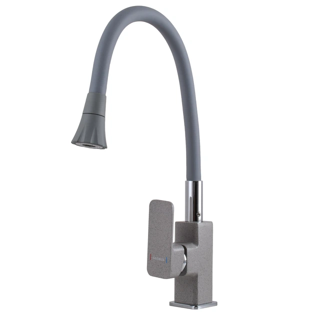 Змішувач для кухні Globus Lux Milano GLM-0203LA-2-G03-ARENA - изображение 4
