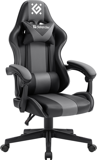 Кресло геймерское Defender Cosmic Cosmic Black-Grey (4745090825725) - изображение 1