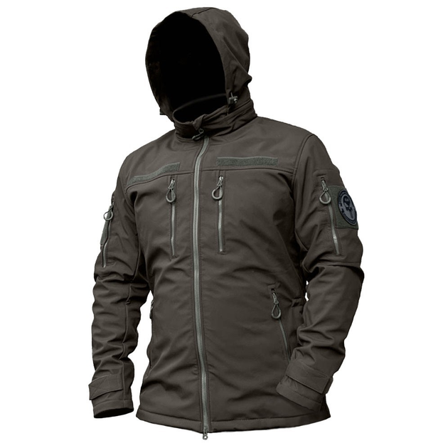 Куртка SoftShell + Толстовка флісова Armoline DIVISION Olive. 2XL - зображення 1