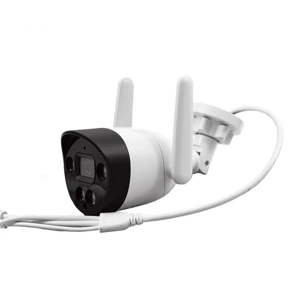 Вулична бездротова камера Wi-Fi Вулична IP Wi-Fi камера. Білий. - Фото 8 Вулична бездротова камера Wi-Fi Вулична IP Wi-Fi камера. Білий. - зображення 8