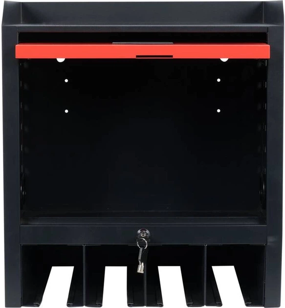 Шафа для електроінструменту YATO 4 гнізда, 2 ключі, 480x430x280 мм (YT-09093) - зображення 3