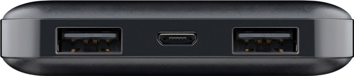 УМБ Goobay Slimline 10000 mAh 10.5 W Black (0001-00015-19649) - зображення 4