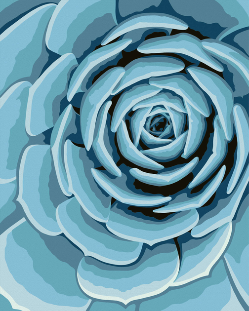 Картина за номерами Ravensburger CreArt Botanical Blue 24 x 30 см (4005556236107) - зображення 3