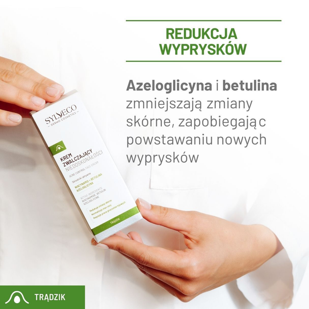 Krem do twarzy Sylveco Dermo Trądzik zwalczający niedoskonałości 50 ml (5902249019728) - obraz 3