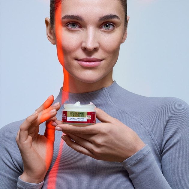 Krem do twarzy Eveline Lift Booster Collagen 40+ silnie wygładzający 50 ml (5903416062486) - obraz 4