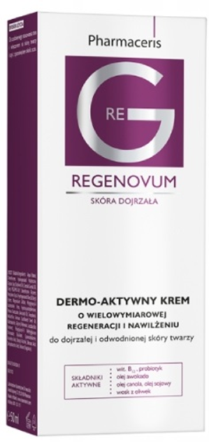 Krem do twarzy Dr. Irena Eris Pharmaceris Regenovum regenerujący 50 ml (5900717151031) - obraz 2