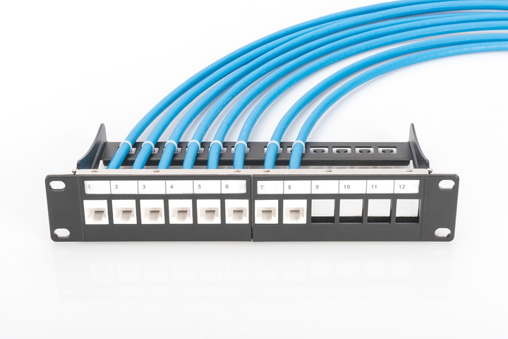 Panel krosowy Digitus 12-port 1U 10" (DN-91420) - obraz 4