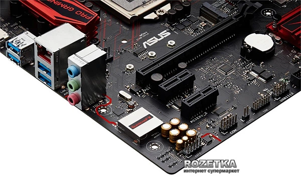 Материнская плата Asus B150M Pro Gaming (s1151, Intel B150, PCI-Ex16) - изображение 5