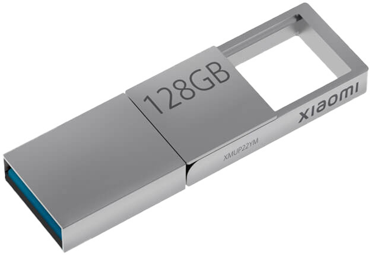 Pendrive Xiaomi Dual-interface 128GB USB-A + USB-C 3.2 Gen 1 Gray (BHR8816GL) - obraz 1