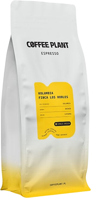 Kawa ziarnista Coffee Plant Colombia Finca Los Robles Espresso 1 kg (5904800240831) - obraz 3