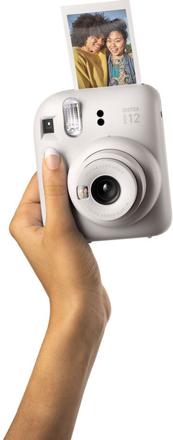 Камера миттєвого друку Fujifilm Instax Mini 12 Clay White (16806121) - зображення 7