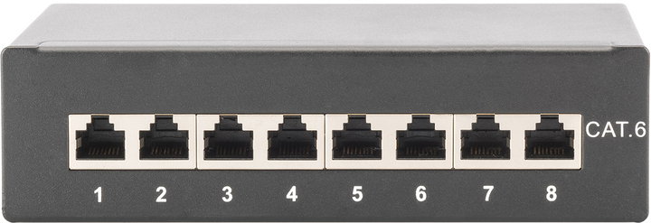 Патч-панель Digitus CAT 6 8-port 1U (DN-91608SD) - зображення 2