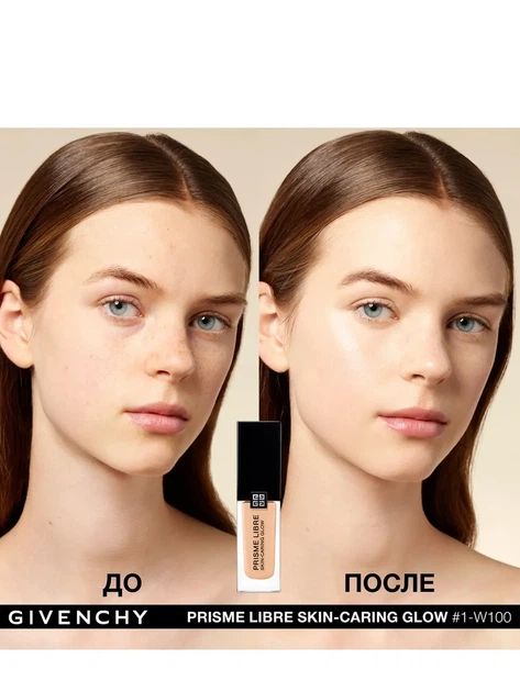 Тональная основа для лица Givenchy Prisme Libre Skin-Caring Glow Foundation 3-W245 - изображение 7