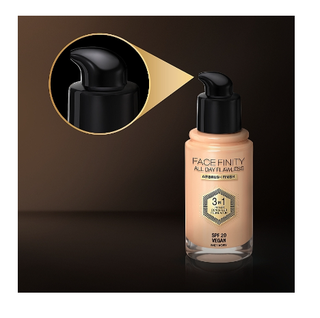 Тональное Средство Max Factor Facefinity All Day Flawless 3 In 1 Foundation Spf 20 N45 Warm Almond 30 - изображение 7