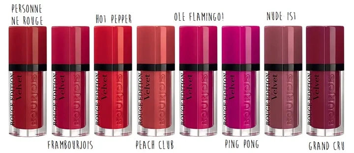 Помада Для Губ Bourjois Paris Rouge Edition Velvet Lipstick 37 Ultraviolette 7.7 Мл - изображение 5