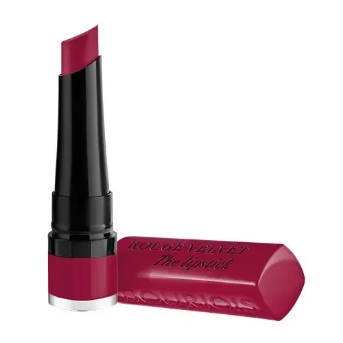 Помада для губ Bourjois Paris Rouge Velvet Lipstick 07 — Joli carmin'ois - зображення 4
