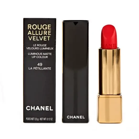 Помада Для Губ Chanel Rouge Allure Velvet 48 3.5 Г Ardente - изображение 3