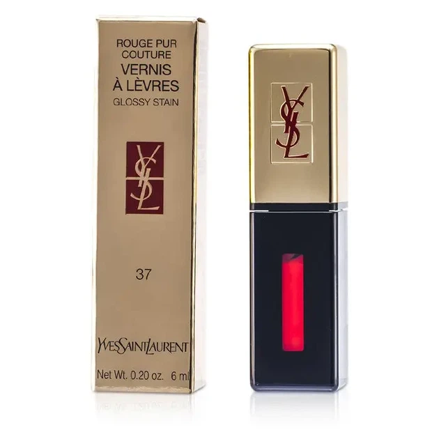 Лак Для Губ Yves Saint Laurent Rouge Pur Couture Vernis A Levres 8 Orange De Chine 6 Мл Оранжевый - Фото 5 Лак Для Губ Yves Saint Laurent Rouge Pur Couture Vernis A Levres 8 Orange De Chine 6 Мл Оранжевый - изображение 5