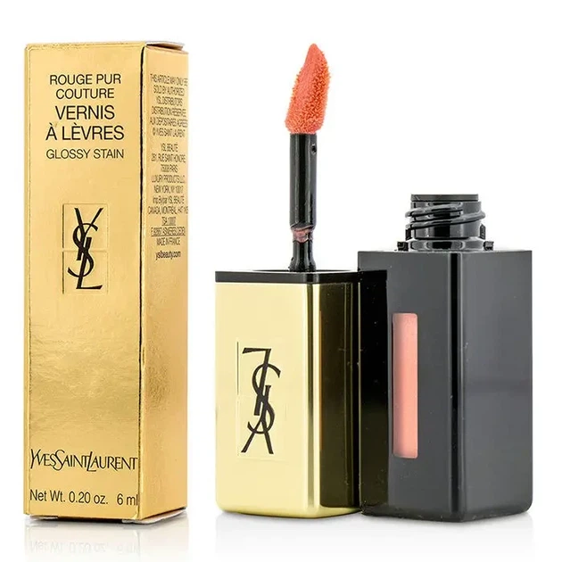 Лак Для Губ Yves Saint Laurent Rouge Pur Couture Vernis A Levres 8 Orange De Chine 6 Мл Оранжевый - Фото 6 Лак Для Губ Yves Saint Laurent Rouge Pur Couture Vernis A Levres 8 Orange De Chine 6 Мл Оранжевый - изображение 6
