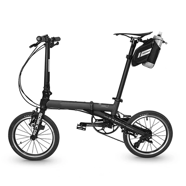 Велосумка Rockbros C32BK підсідельна з кишенею для пляшки 1.5 л Black (7683507142164) - зображення 4