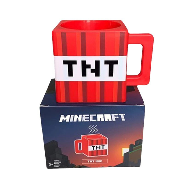 Кружка-кухоль чашка Майнкрафт Minecraft TNT Динаміт Червона – купити ...