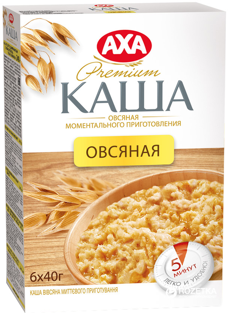 Овсяная каша в пачке фото