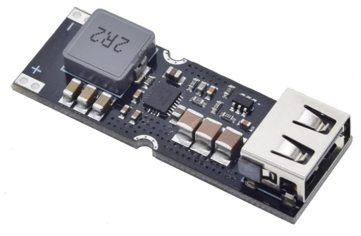 Стабилизатор/преобразователь напряжения повышающий USB DC-DC 2,8-4,5В - 5-12В QC3.0 QC2.0 - Фото 6 Стабилизатор/преобразователь напряжения повышающий USB DC-DC 2,8-4,5В - 5-12В QC3.0 QC2.0 - изображение 6