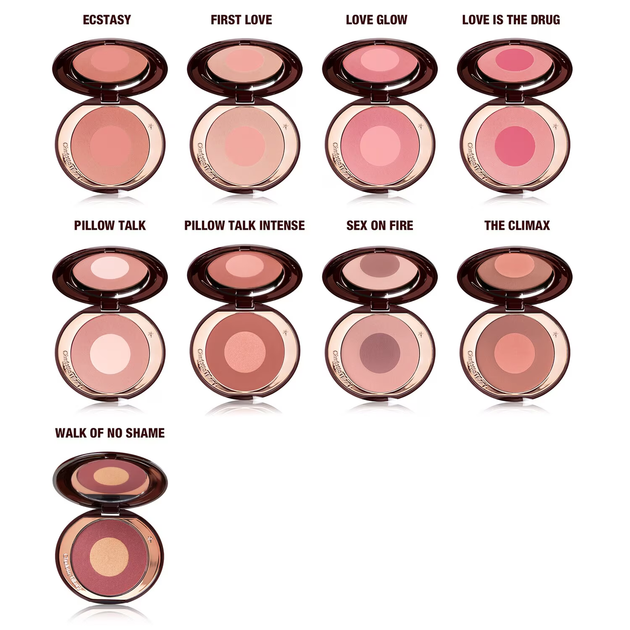 Рум'яна Charlotte Tilbury Cheek to Chic відтінок Pillow Talk Intense - зображення 5